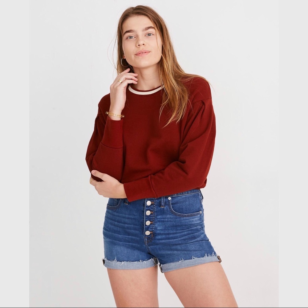 Madewell High Rise Denim Shorts